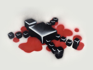 Blood on the Dancefloor Stencil - Final